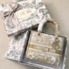 Christian Dior Lady D-Lite Tote (Beige Toile de Jouy) Christian Dior Lady D-Lite Tote (Beige Toile de Jouy)