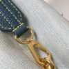 Louis Vuitton Wicker Basket Bag (Blue)